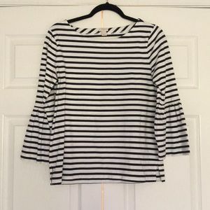 Bell sleeved JCrew top